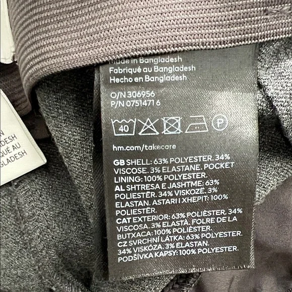 H&M Charcoal Ankle Pants - Picture 15 of 16